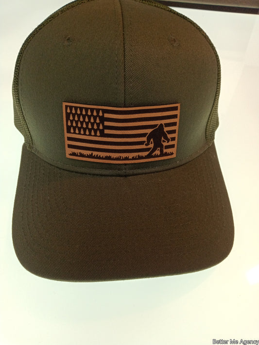 Patriotic Bigfoot Hat