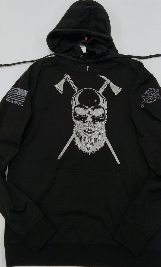 Skull AX Man Hoodie