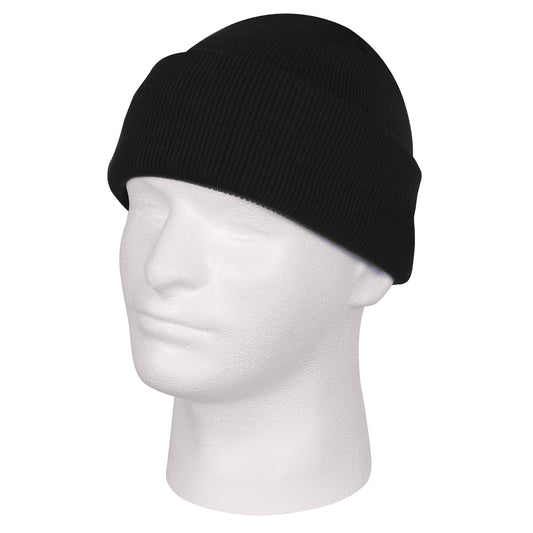 Rothco Deluxe Fine Knit Watch Cap -black