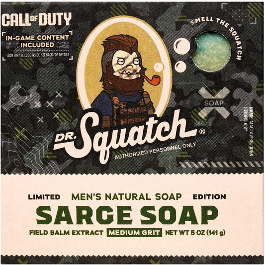 Dr. Squatch - Sarge soap