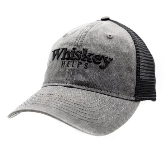 Grunt style Whiskey Helps Hat, Two Vets Clothing Co.