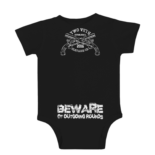 Viking in Training Onesie  - Black, Two Vets Clothing Co,