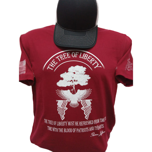 TVCC Tree Of Liberty Short Sleeve T-Shirt, Two Vets Clothing Co.
